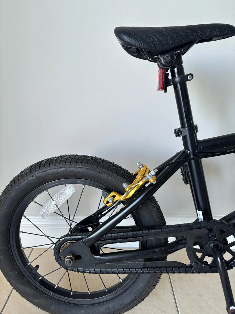 BMX Black 16 inch Wheel - Image 2