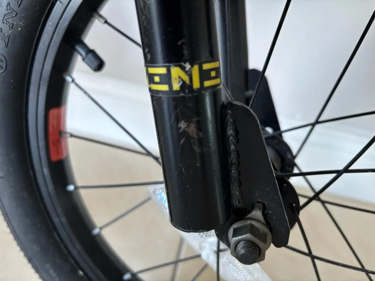 BMX Black 16 inch Wheel - Image 3