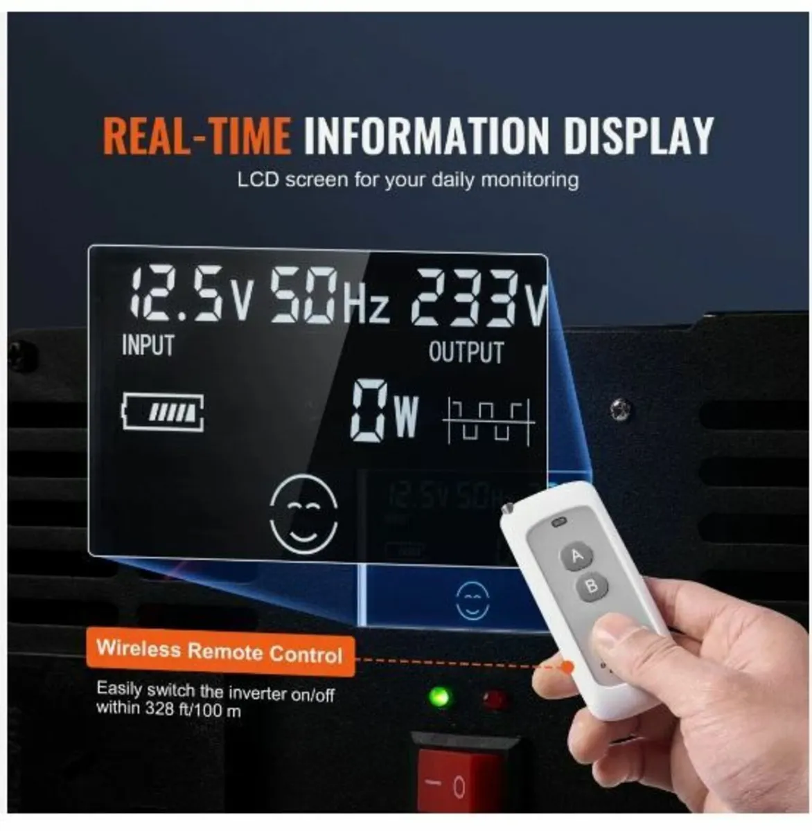 Modified Sine Wave Inverter, 5000W - Image 4