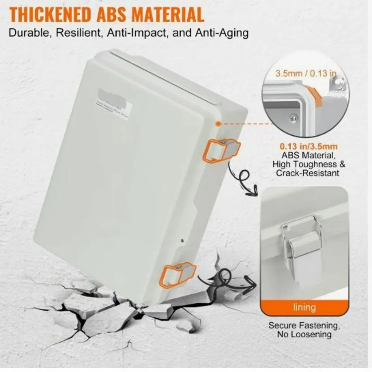 Outdoor Electrical Junction Box, 430 x 330 x 180 m - Image 3