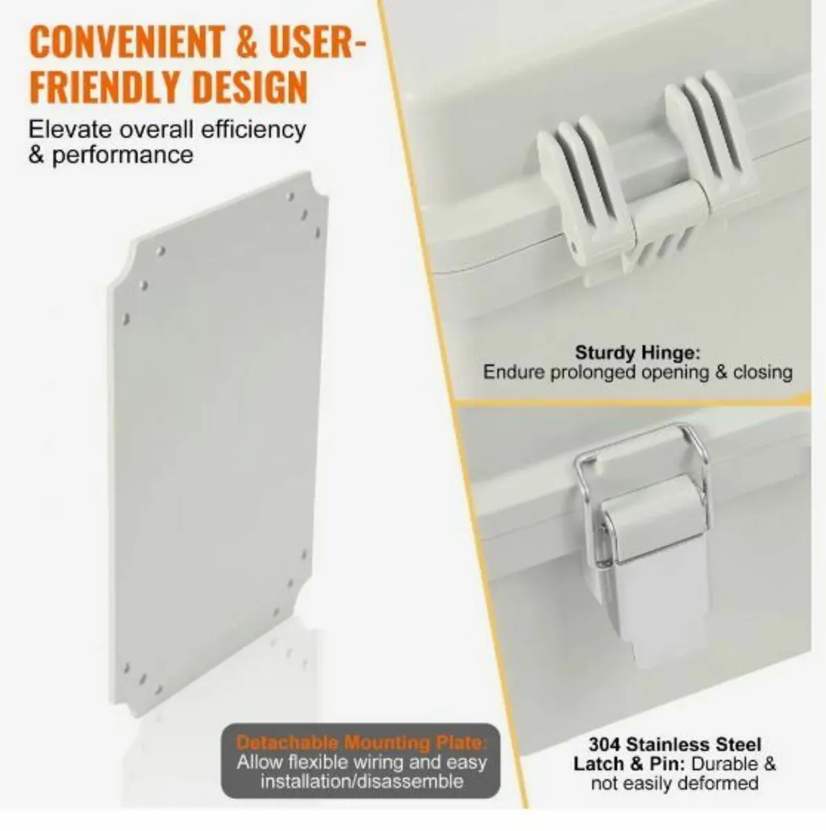 Outdoor Electrical Junction Box, 430 x 330 x 180 m - Image 4