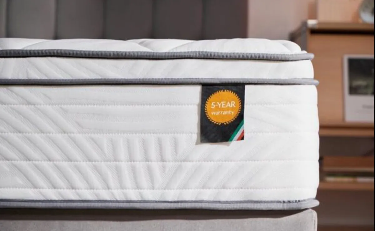 New 5ft Pillow Top Mattress Comfort Max 2000 - Image 4