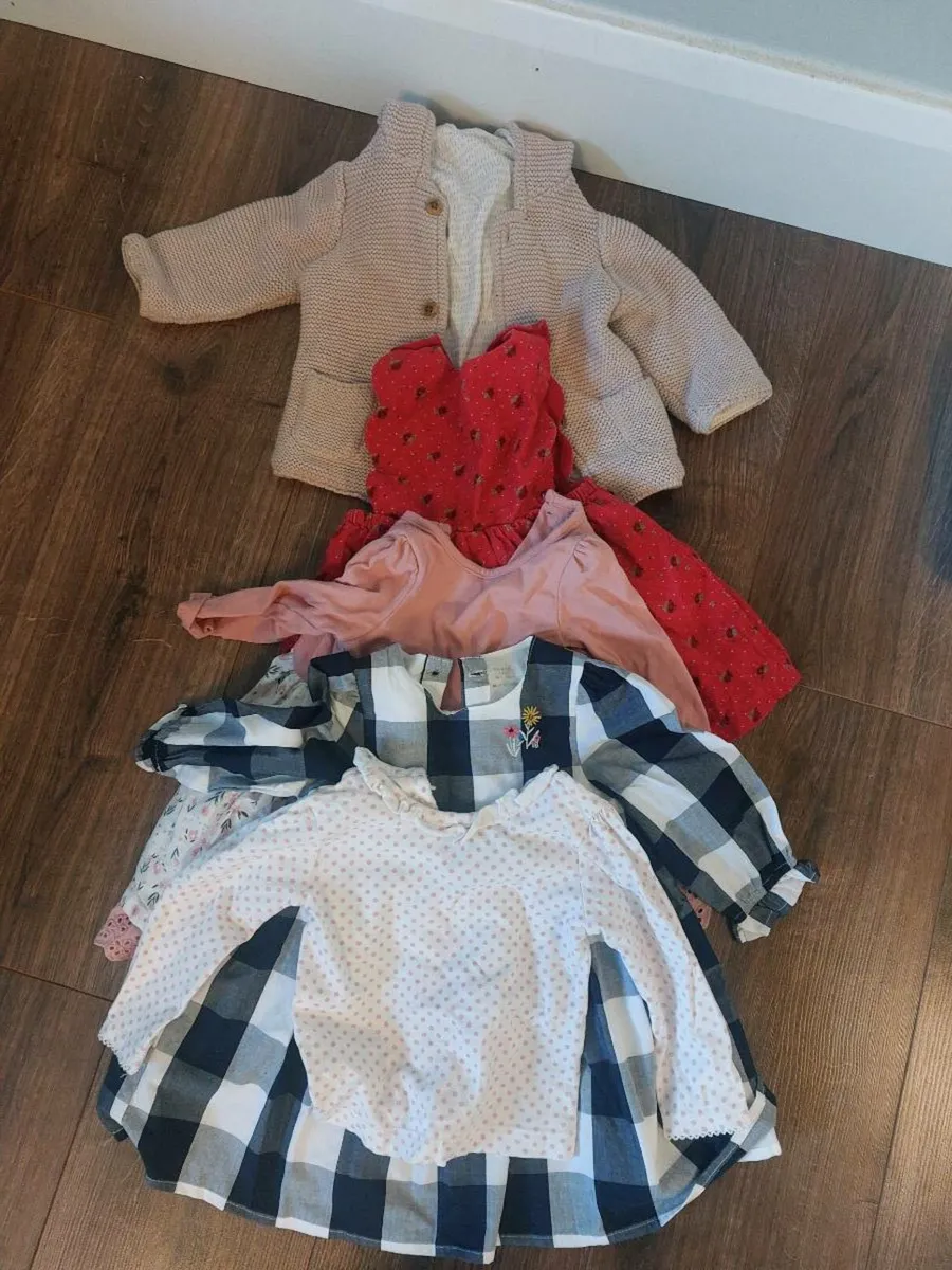 Girls Clothes Bundle 6 to 9 mths - Image 2