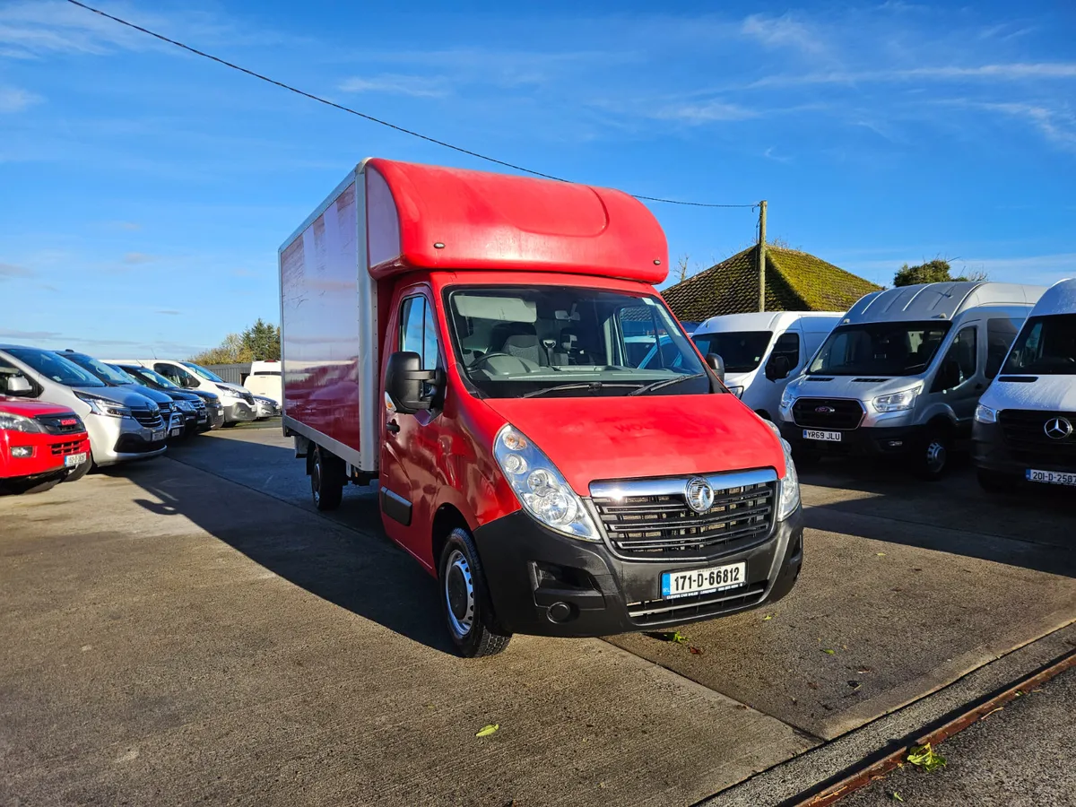 2017 VAUXHALL/OPEL MOVANO  LUTON WITH TAIL - Image 2