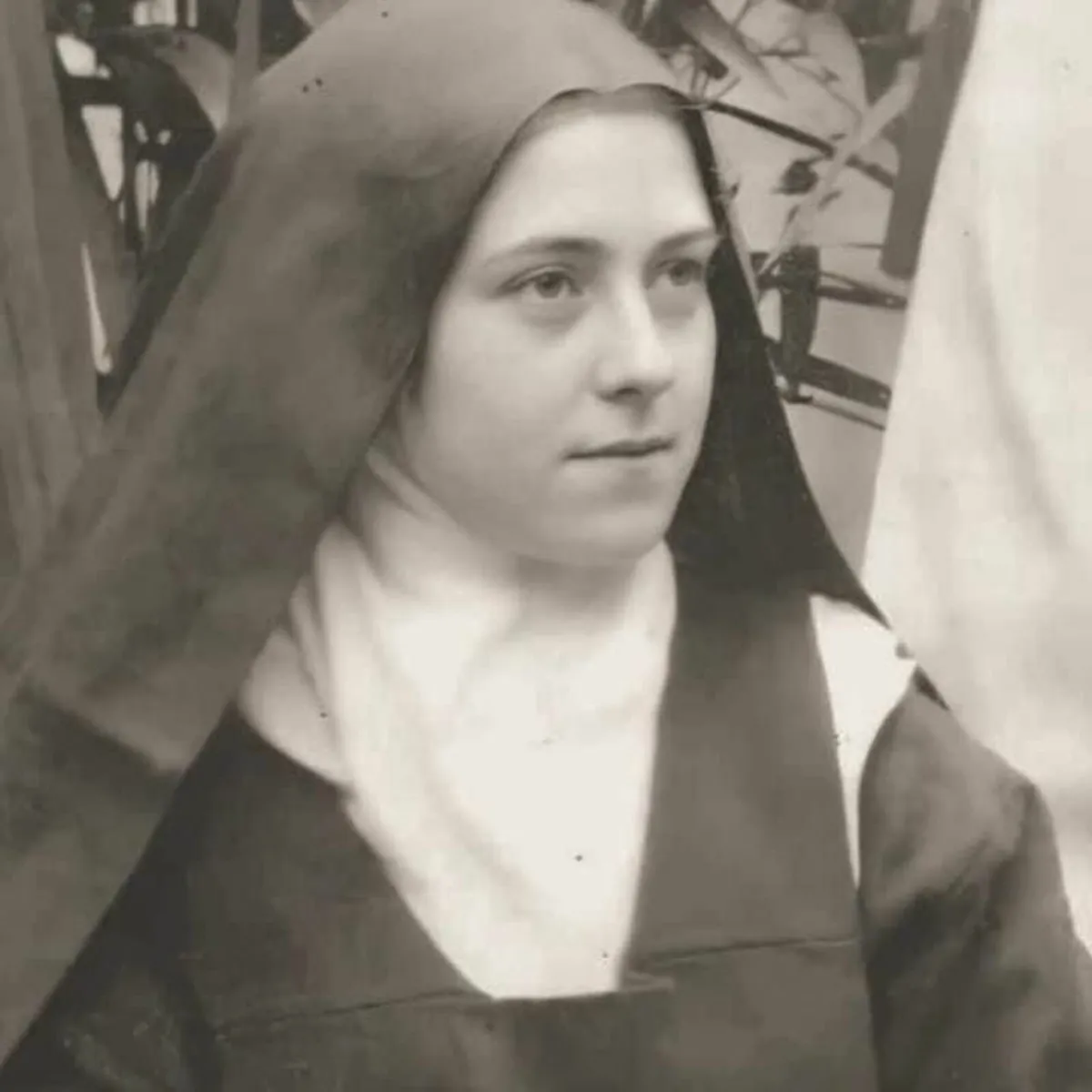 Embroidered Picture of St Theresa of Lesiuex - Image 2