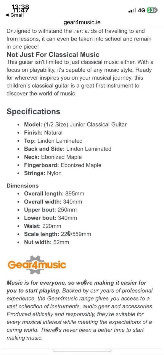 Guitar junior - Image 3