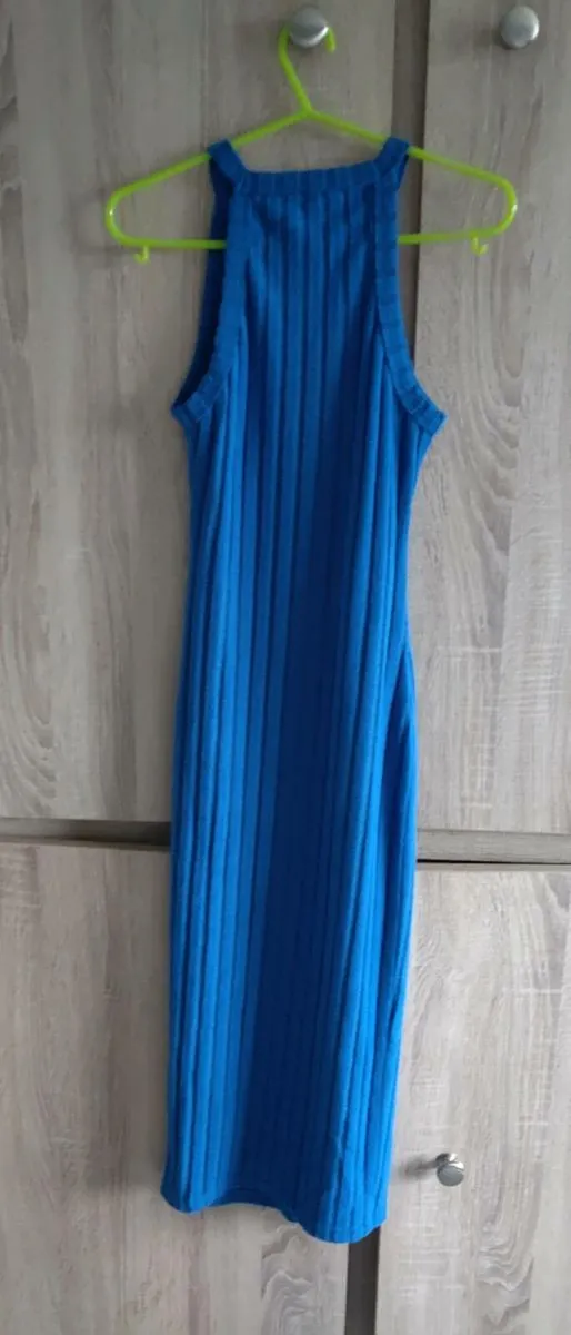 Blue dress never worn size fits Xs s. - Image 2