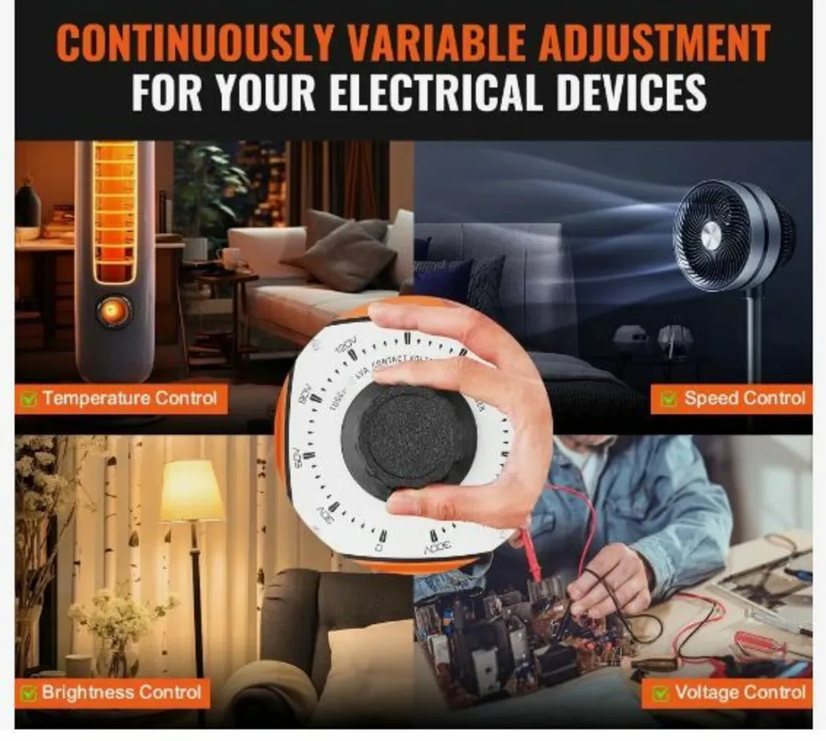 3000VA Auto Variable Voltage Transformer - Image 2