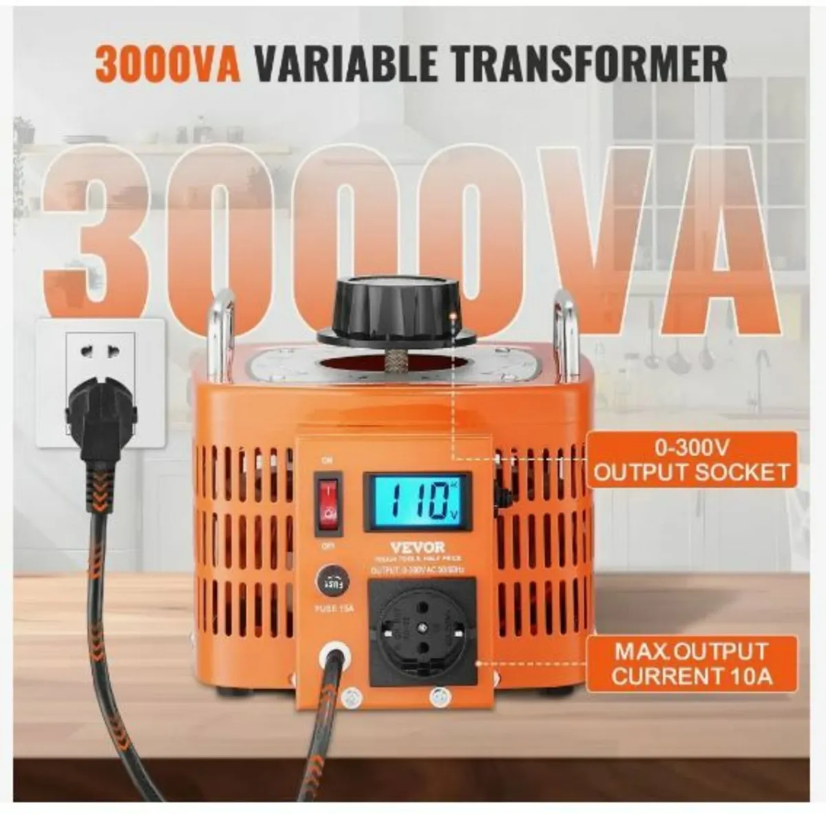 3000VA Auto Variable Voltage Transformer - Image 3