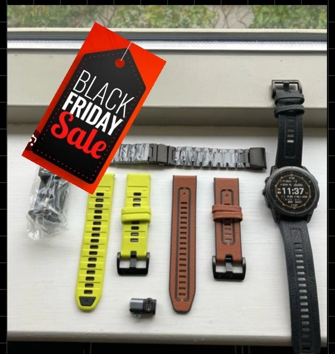 Garmin Epix Gen 2 Titanium Sapphire AMOLED  screen - Image 1