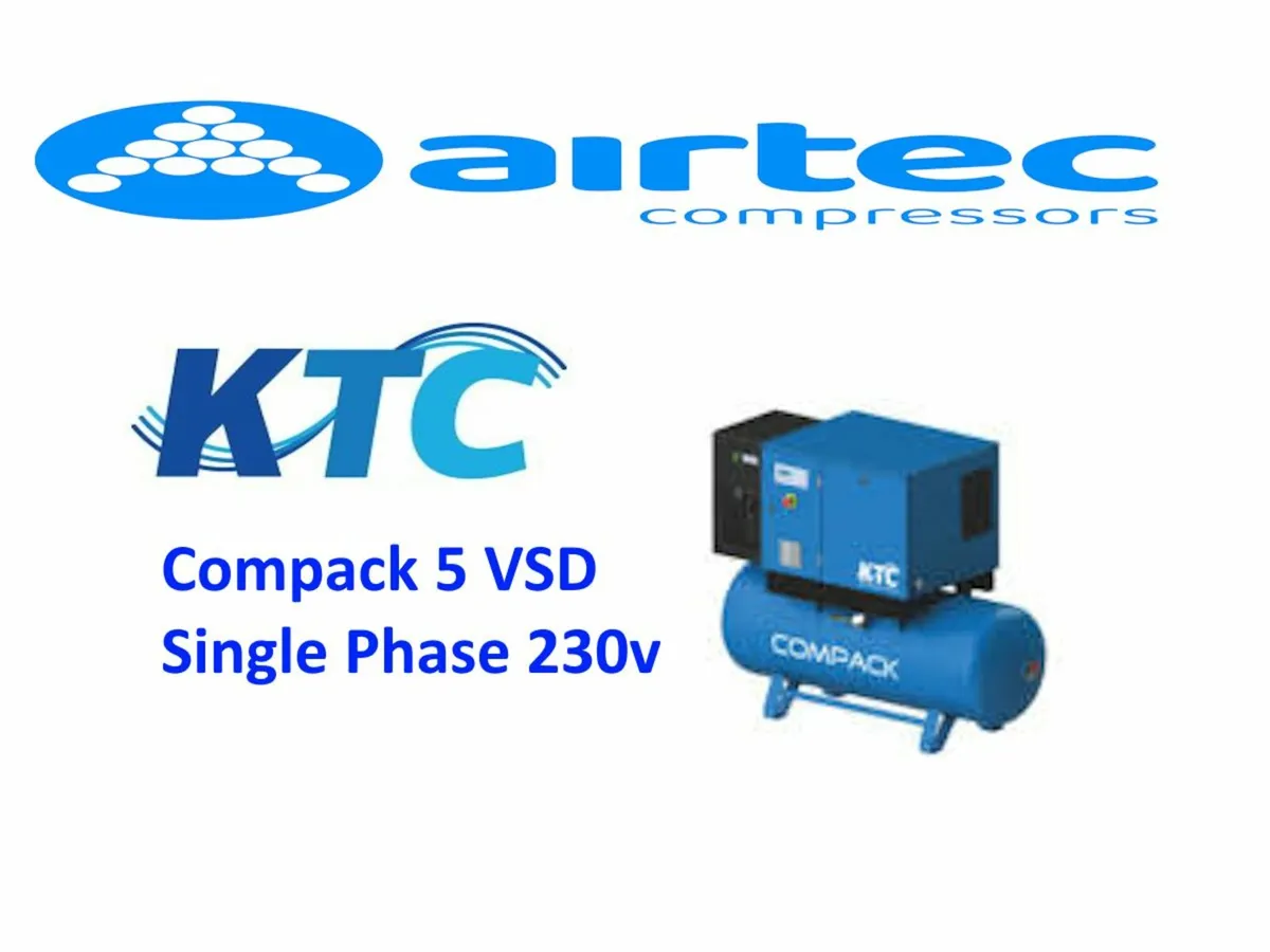 Screw Compressor - Single Phase ( 230v ) - Image 1