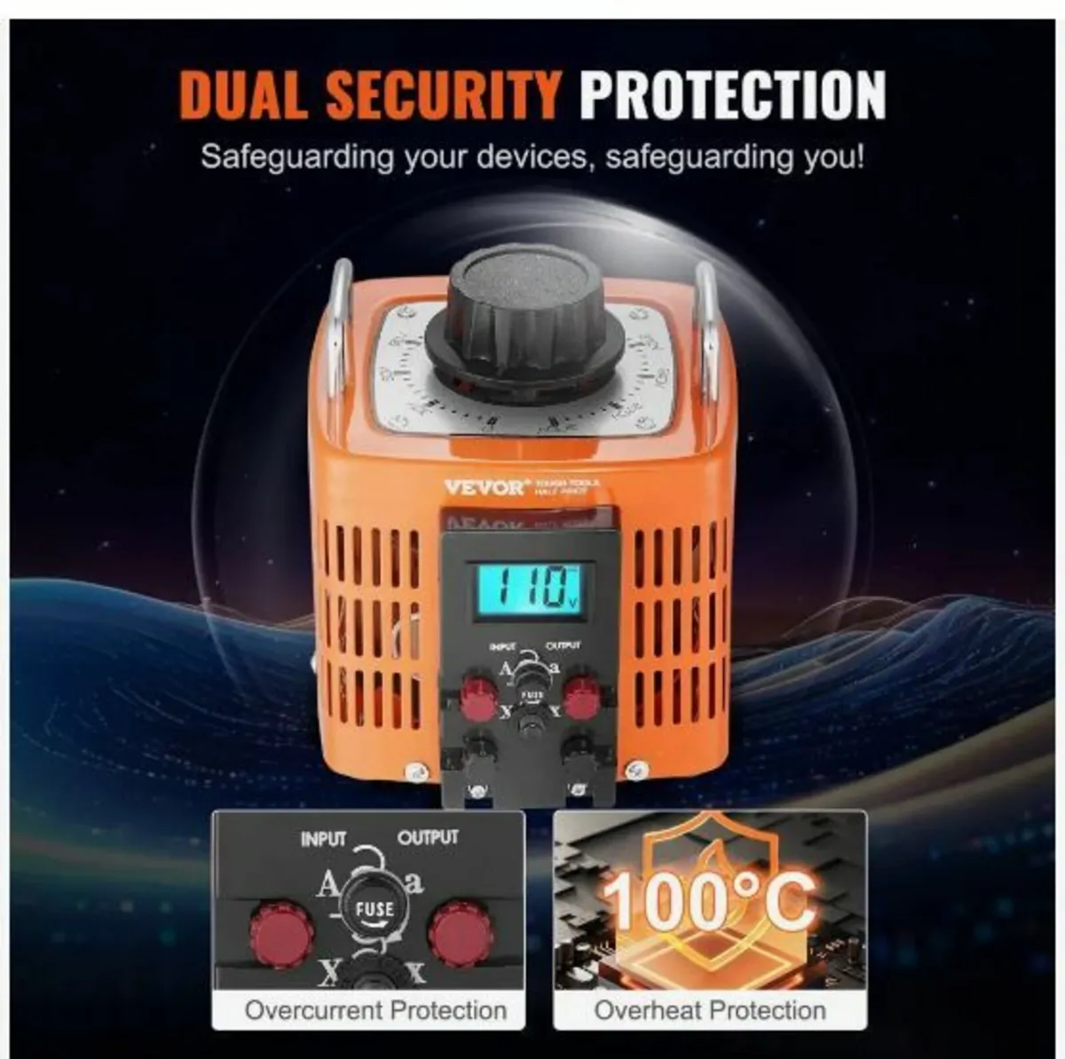 2000VA Auto Variable Voltage Transformer, - Image 4