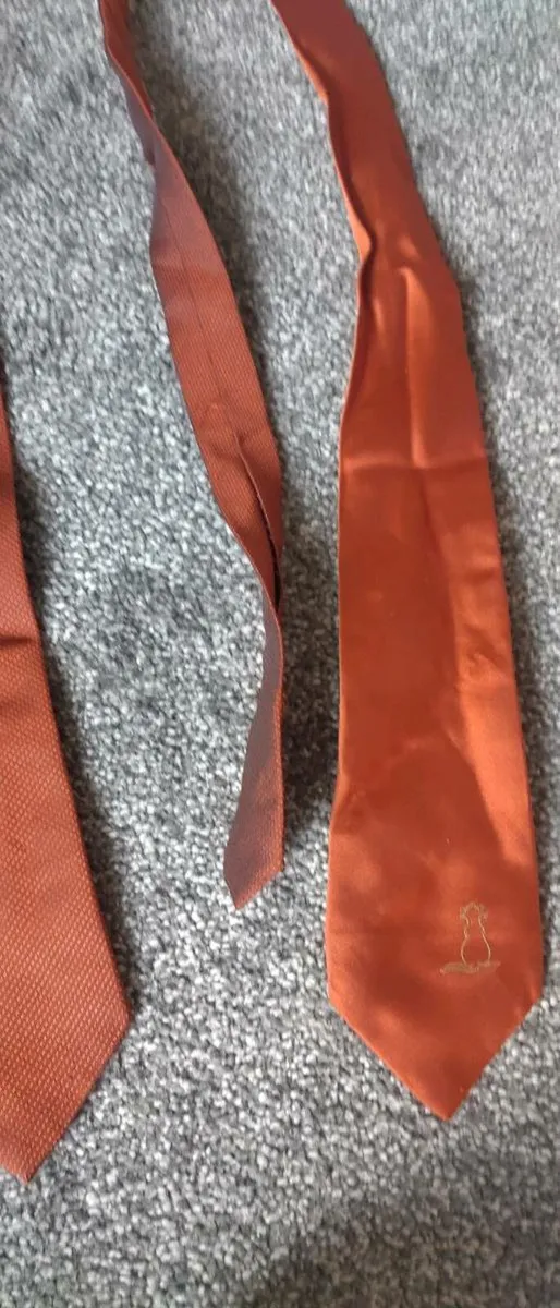 Rust colour tie .never worn - Image 2