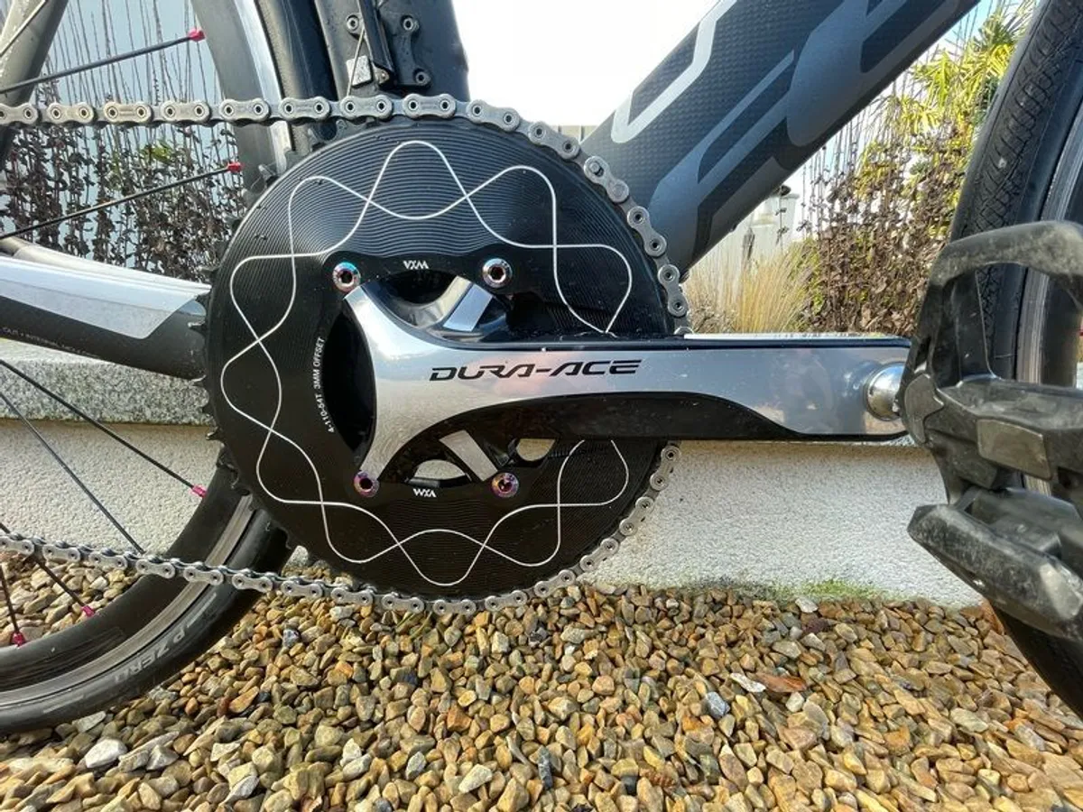 Felt B12 TT Bike - 54 - Dura Ace - 4iiii PM - Image 3