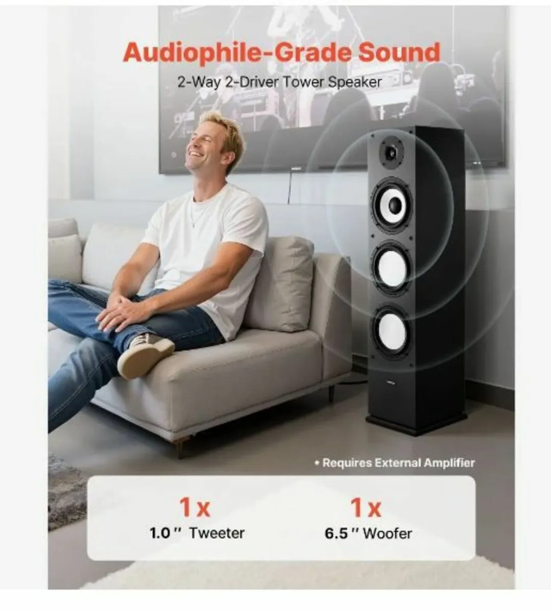 Passive Floorstanding Speaker - Image 3