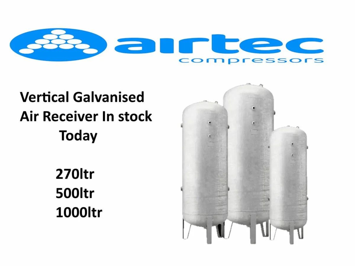 Compressor - Air Receivers - In Stock Today - Image 1