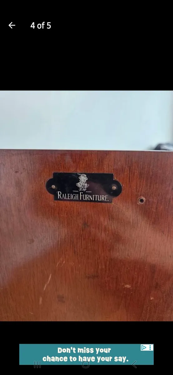 Antique wooden cabinet - Image 4