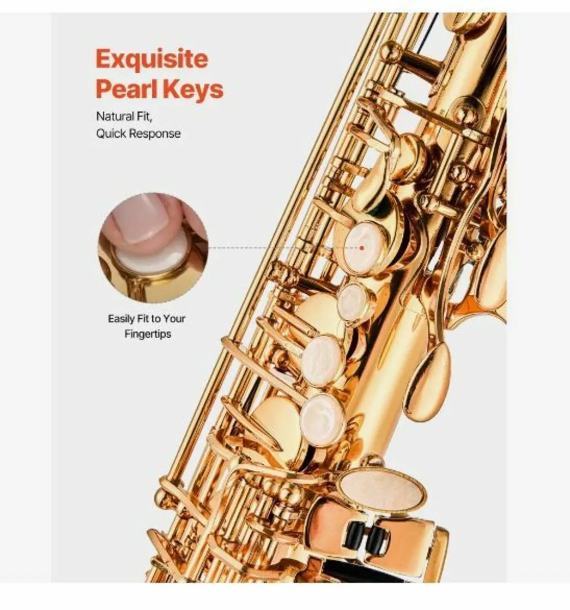Alto Saxophone, E Flat, Brass - Image 2