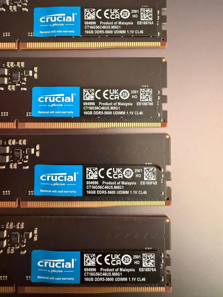 DDR5 RAM Modules 16Gb 64Gb - Image 2