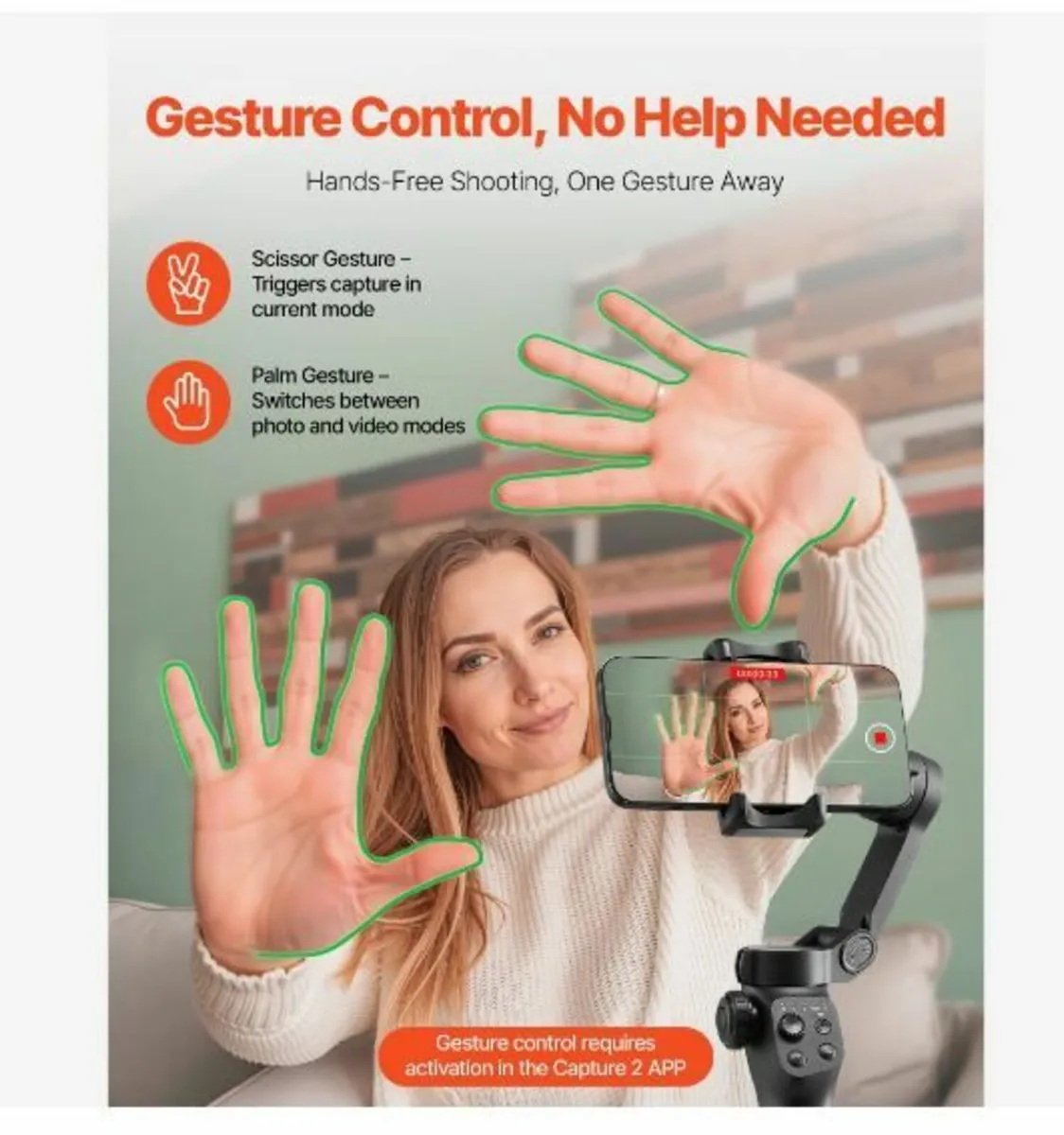 Gimbal Stabilizer for Smartphone - Image 3