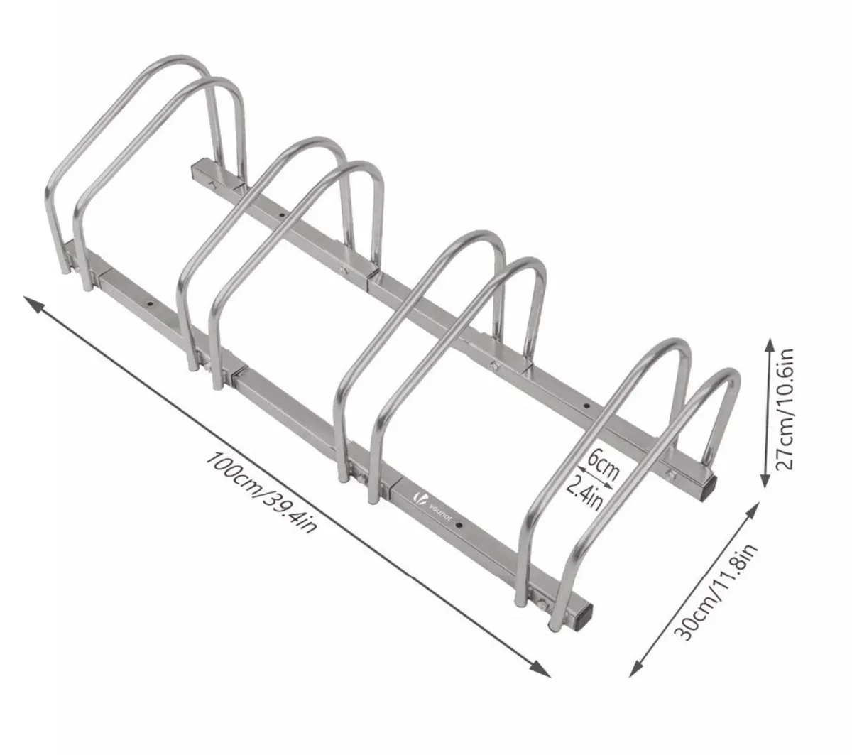 NEW Bicycle Parking Rack holds 4 Bikes - Image 1