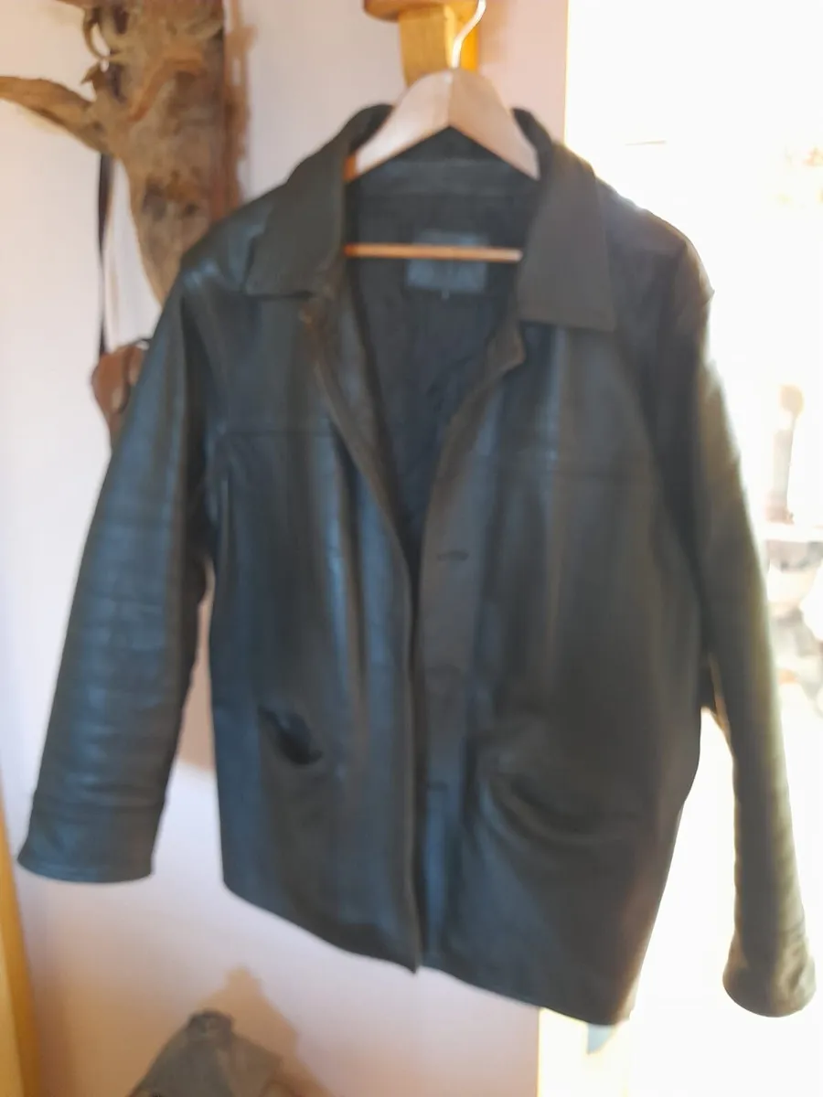 Movie promotion leather jacket - Image 1