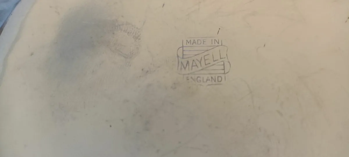 1960s Glass & Chrome Butter Dish - Image 4