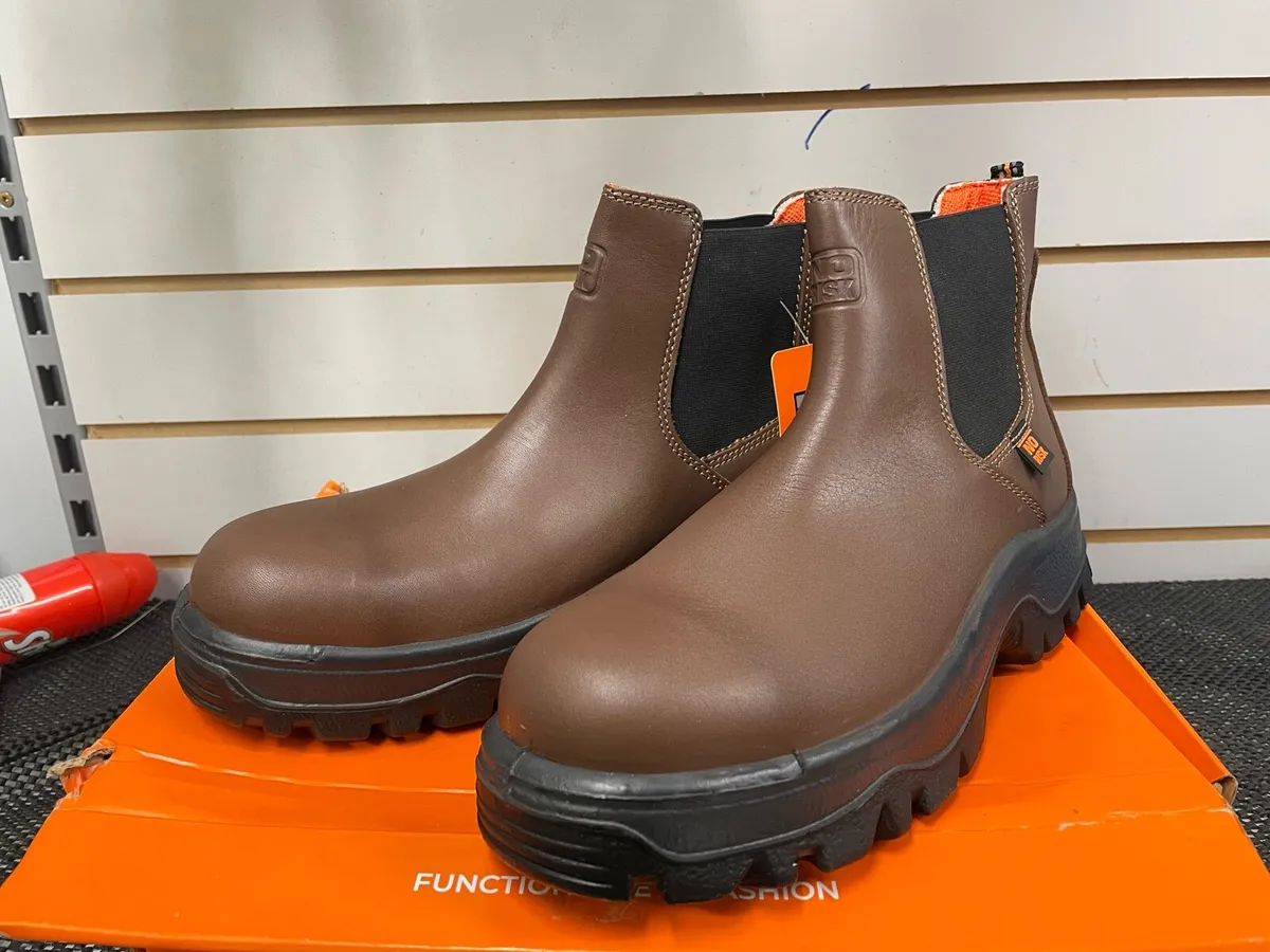 No Risk Men’s Steel Cap Boots - Image 1