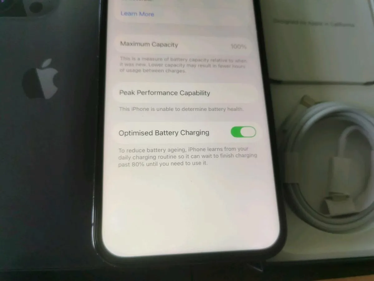 IPhone 13 Pro battery life 100 % - Image 3
