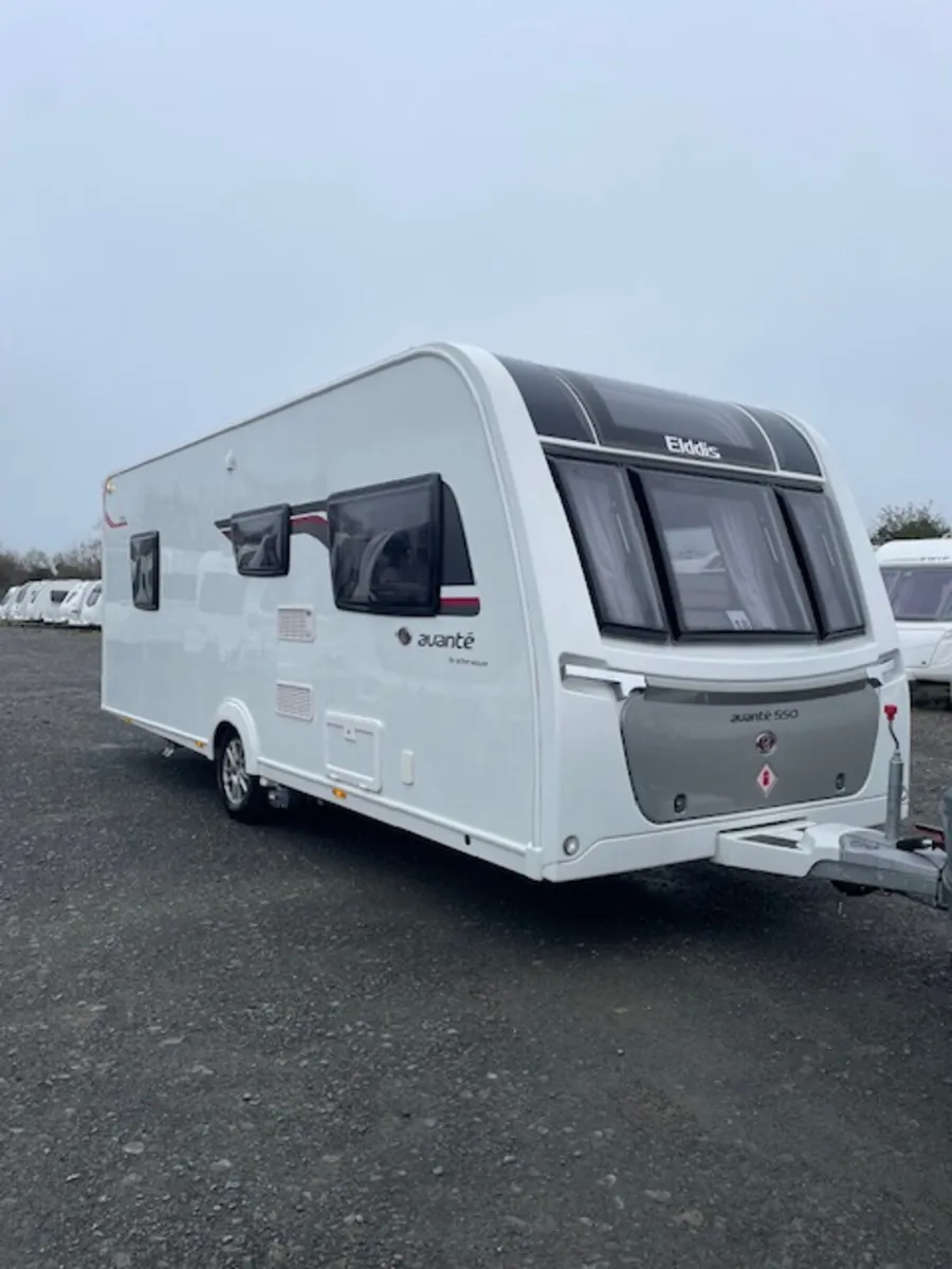 2021 Elddis Affinity 550 Island bed motor mover - Image 2