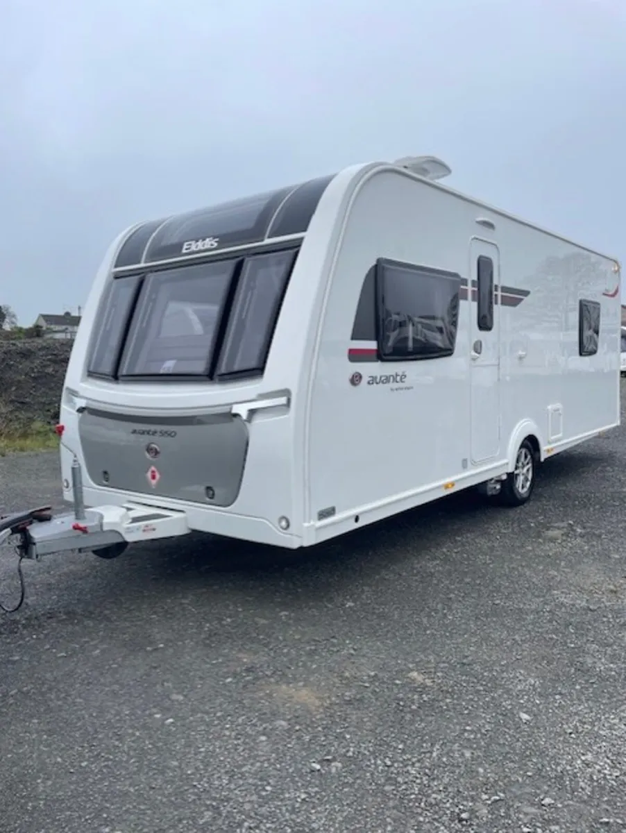 2021 Elddis Affinity 550 Island bed motor mover - Image 1