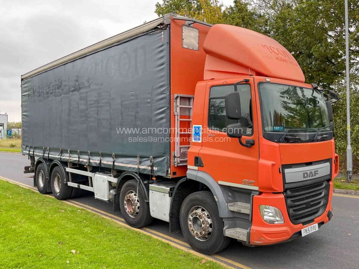 2015 (15) DAF CF 370 CURTAINSIDE - Image 1