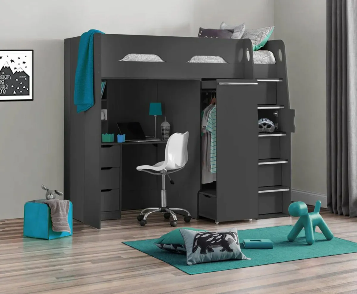 Perces Highsleeper - Anthracite - Image 1