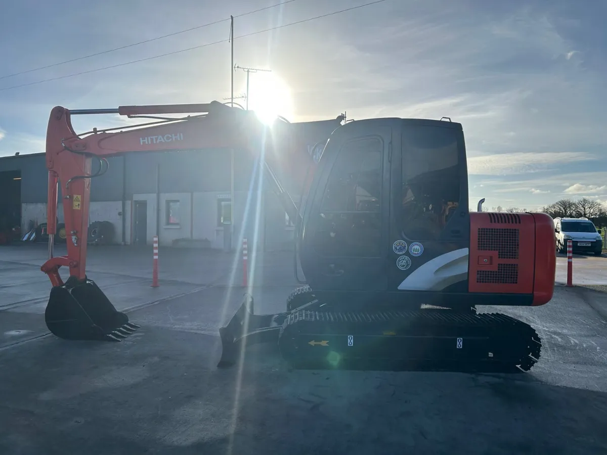 (2014) Hitachi Zaxis 60 ~ Piped For Hedge Cutter - Image 4