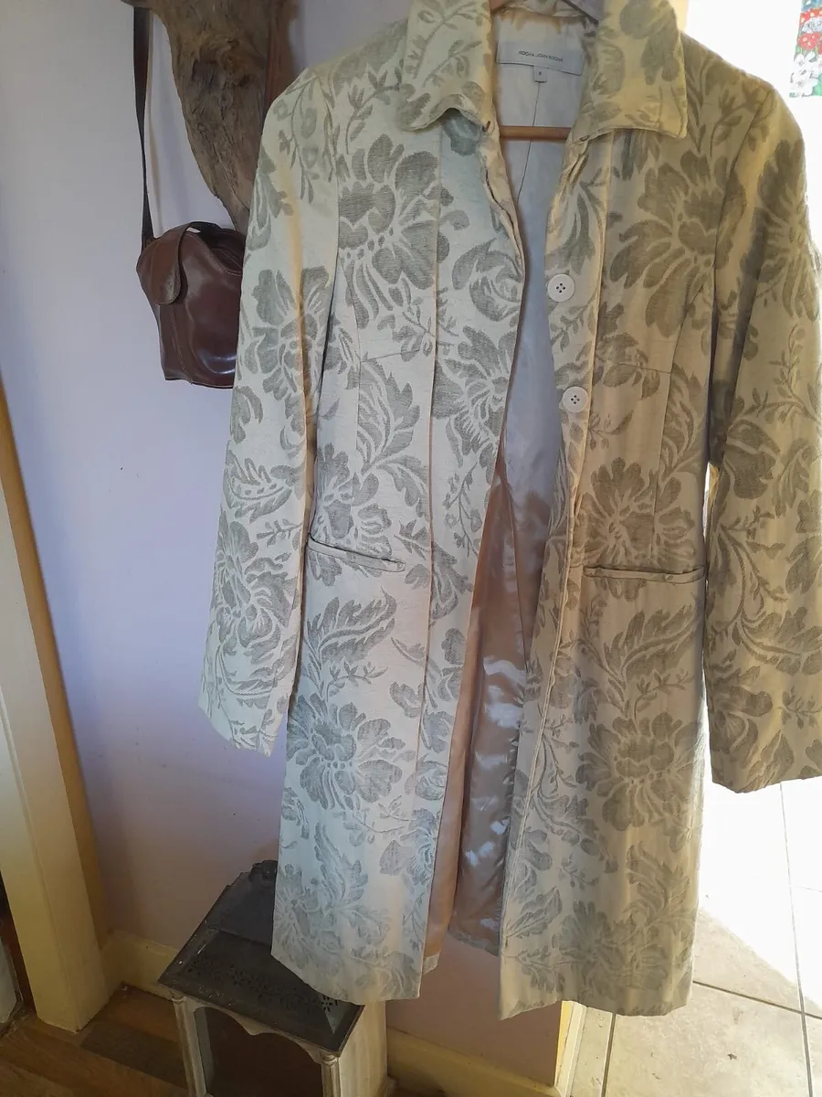 Rocha John rocha full length coat - Image 3