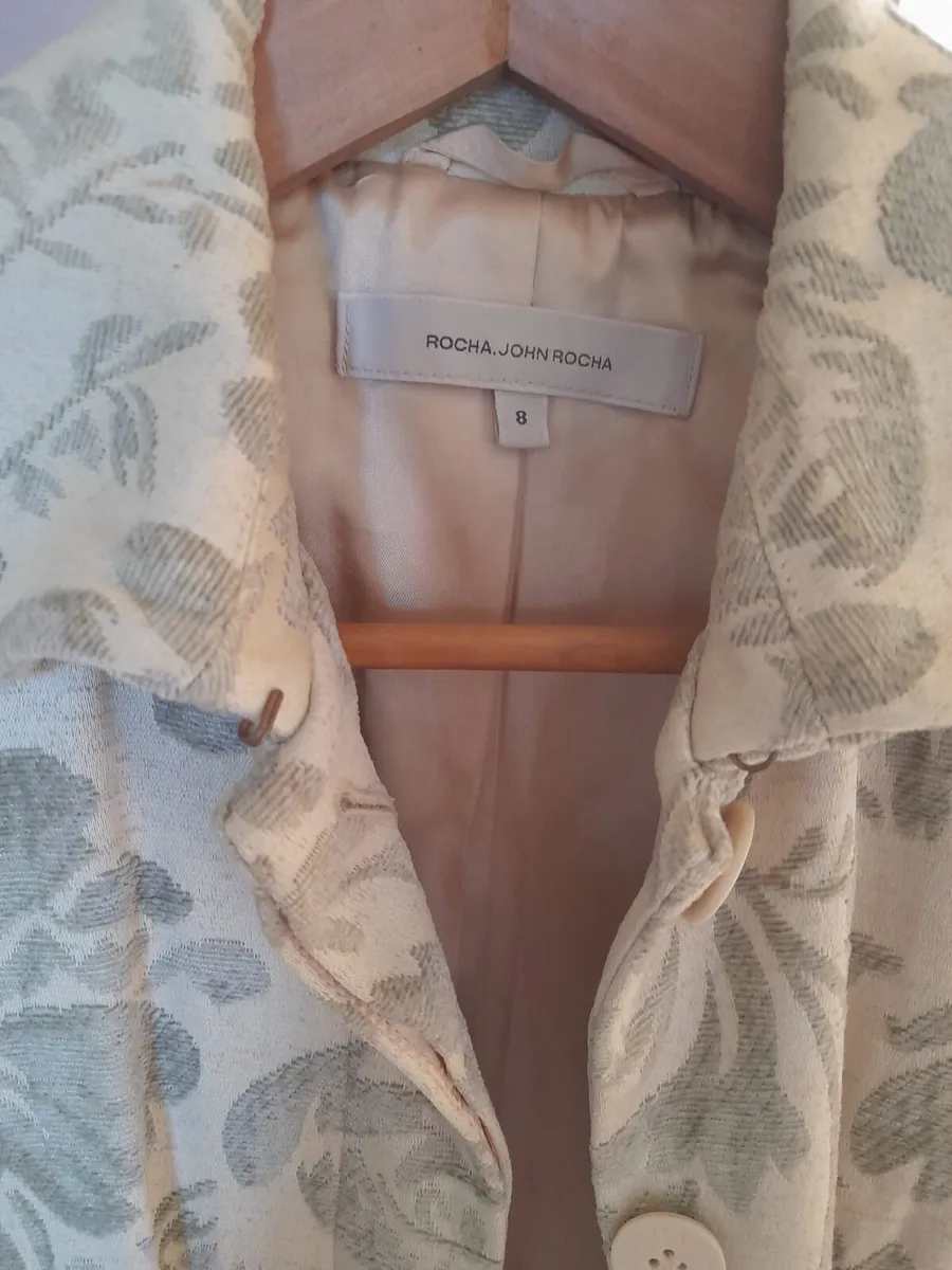 Rocha John rocha full length coat - Image 4