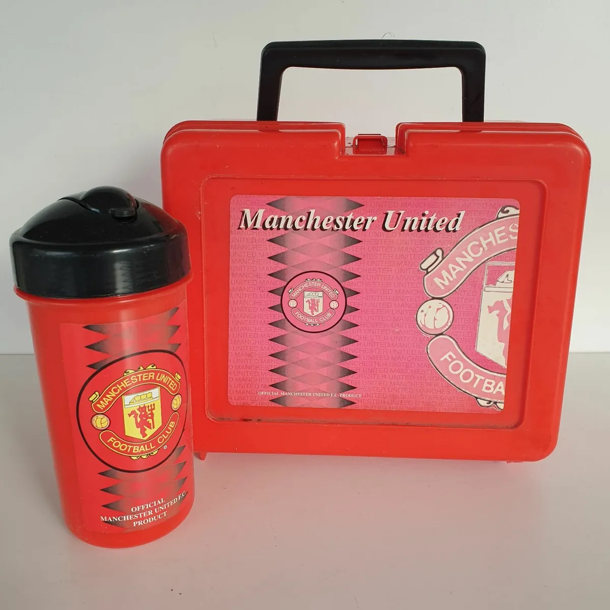 90's Manchester United lunch box & flask - Image 1