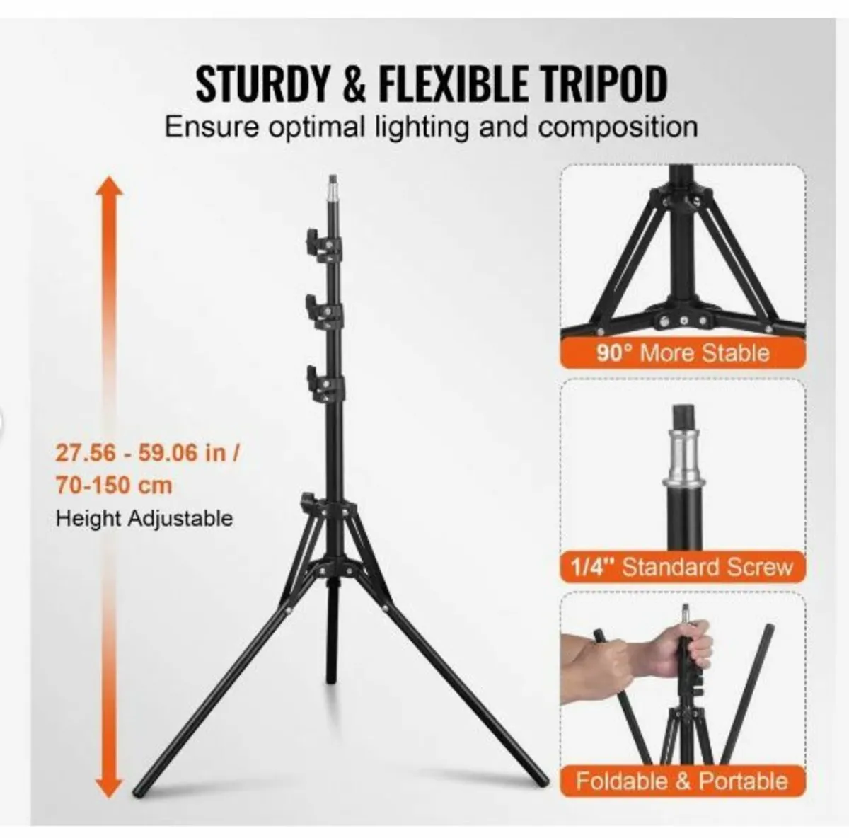 Softbox Lighting Kit 40x40 cm - Image 2