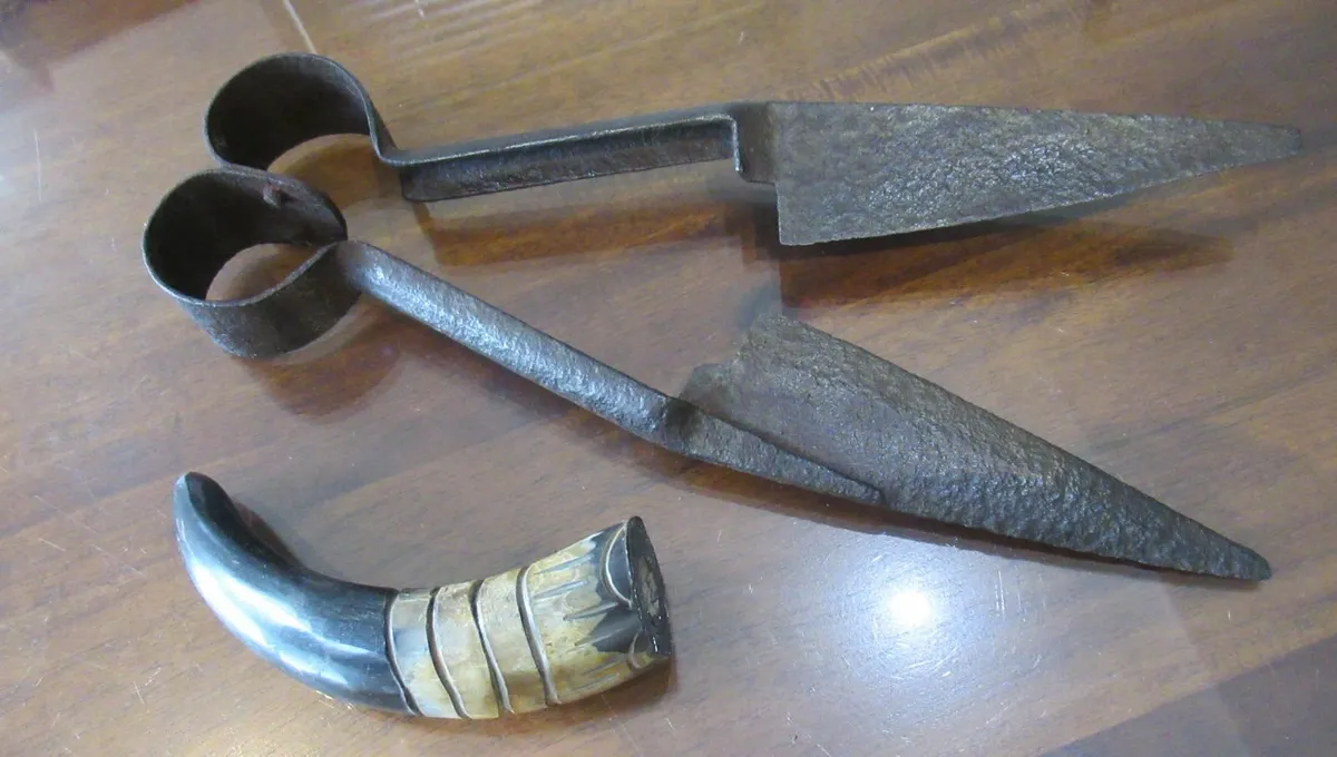 antique vintage SHEARS FARM cottage pub sheep cave - Image 4