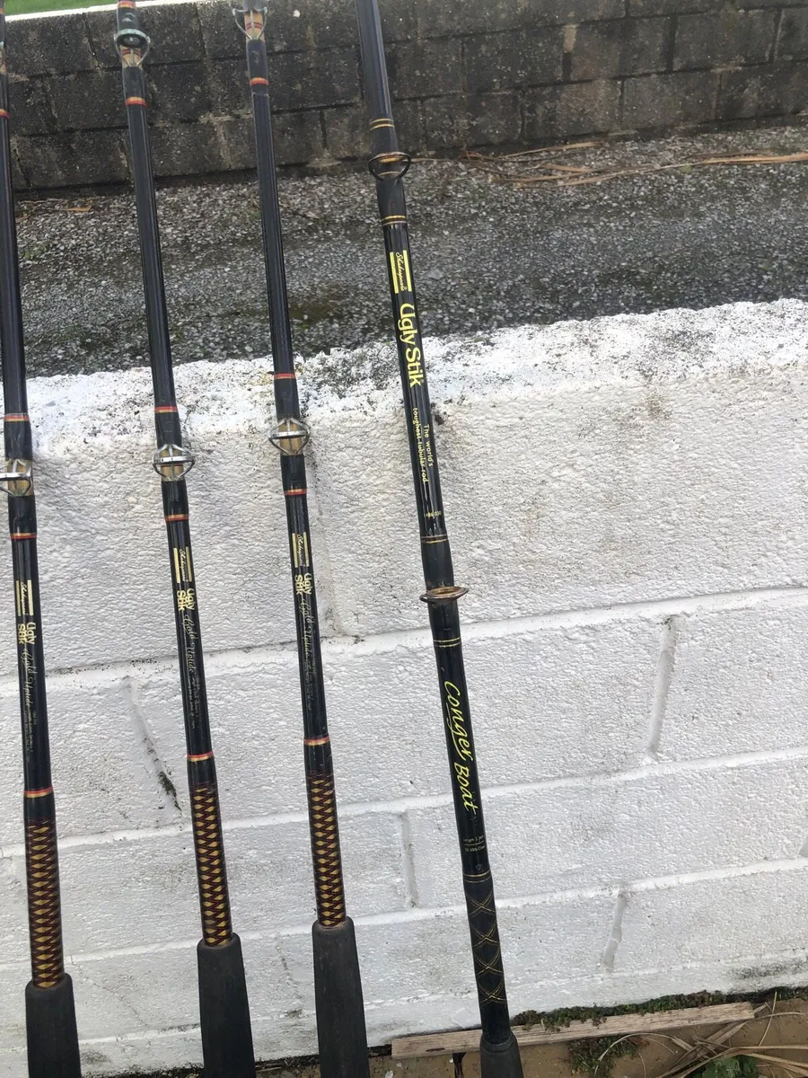 5 Ugly stik boat rods - Image 2