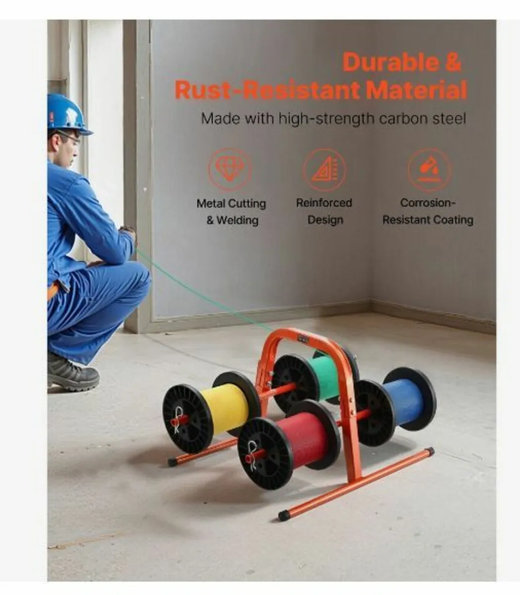 Wire Spool Rack, 45 kg / 100 lbs Capacity - Image 3