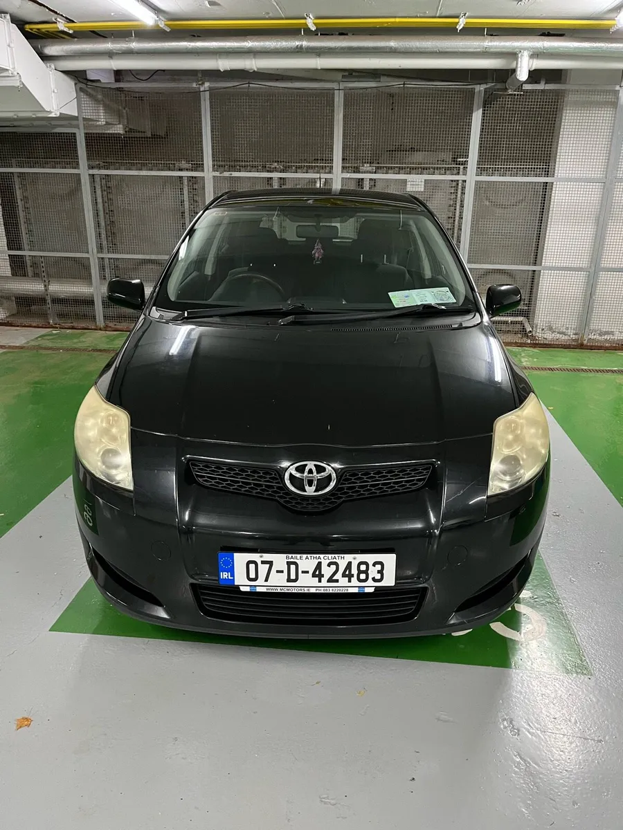 **NEW NCT - 16/11/2026** - Toyota Auris 2007 BLACK - Image 2