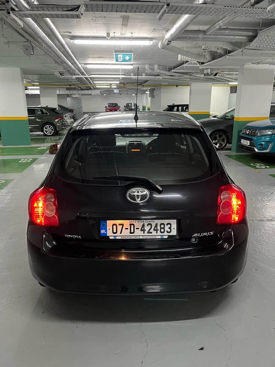 **NEW NCT - 16/11/2026** - Toyota Auris 2007 BLACK - Image 4