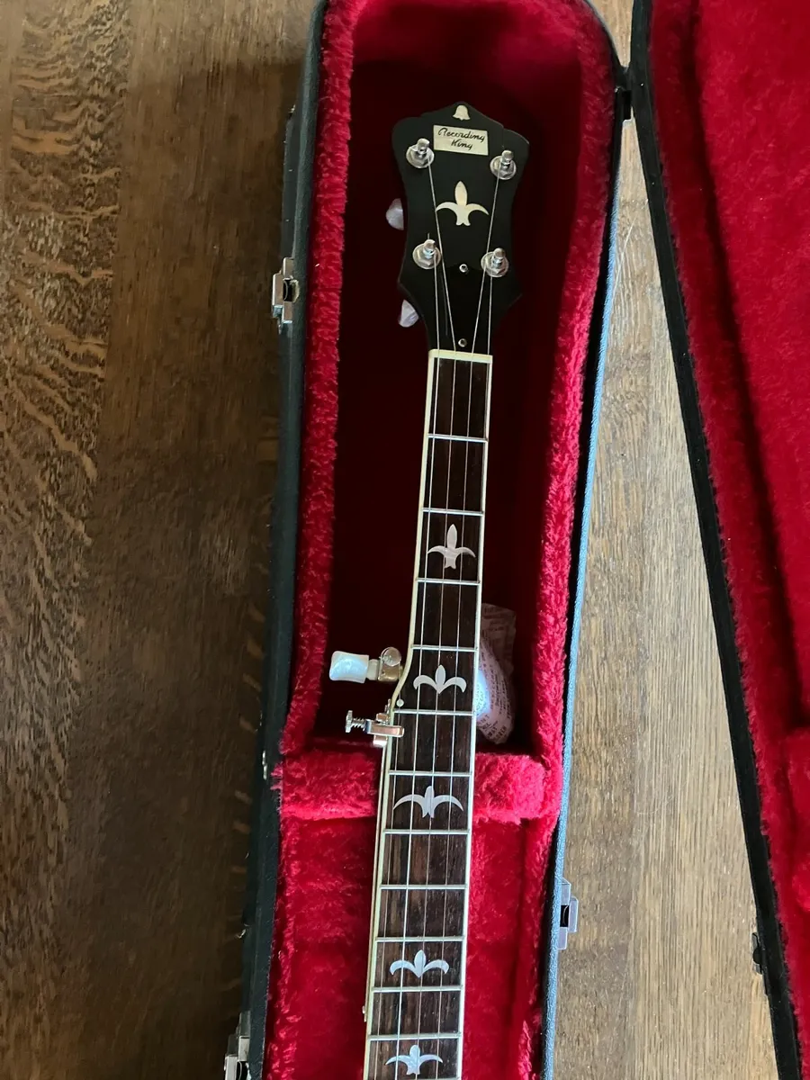 Recording King - 5-string bluegrass banjo - Image 2