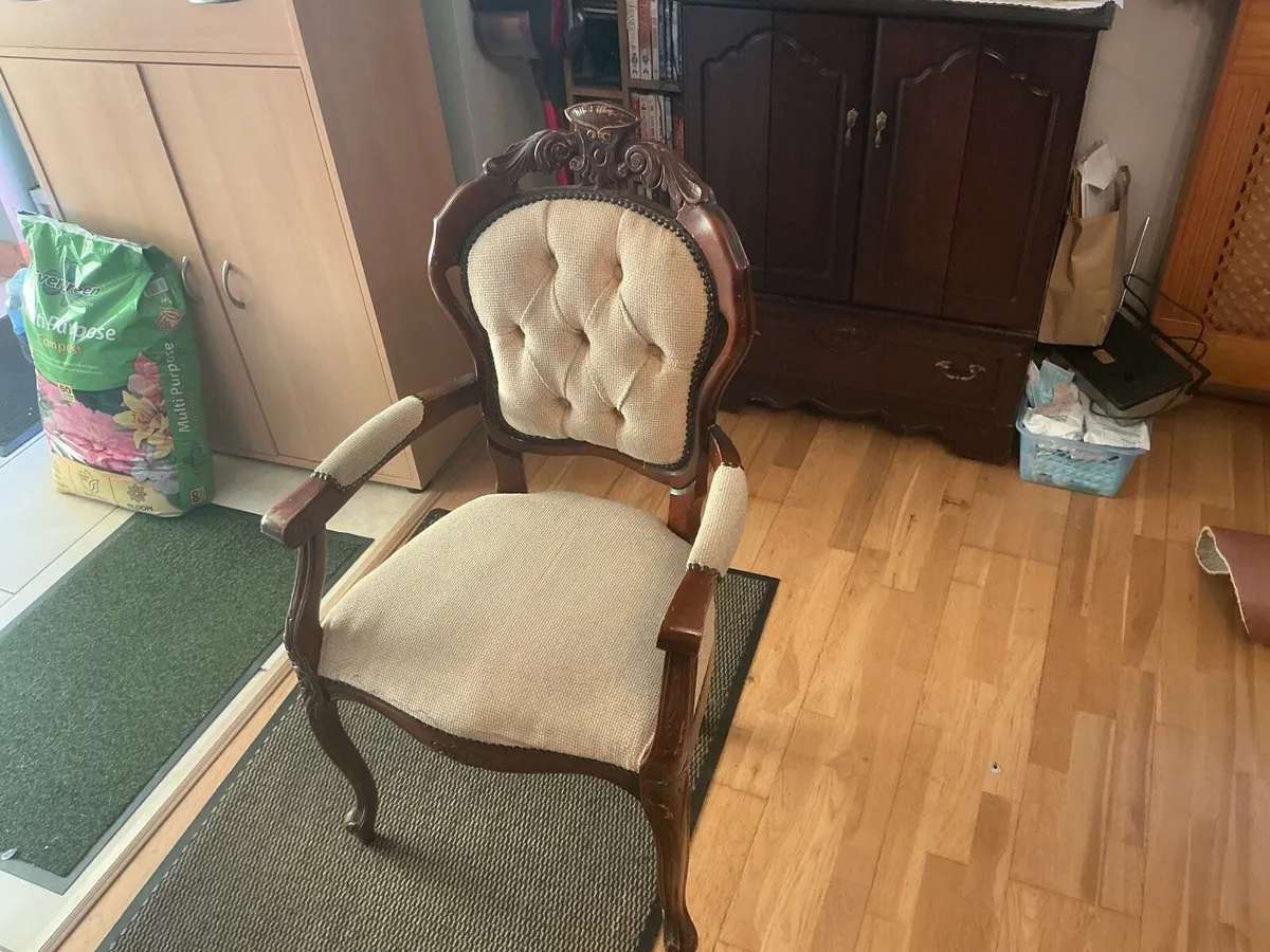 Dining Table & Six Chairs - Image 4