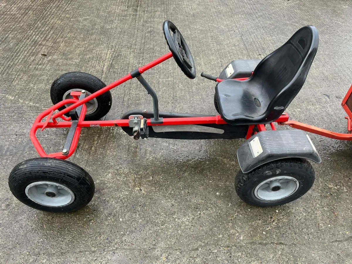 Berg Go-kart and trailer - Image 2
