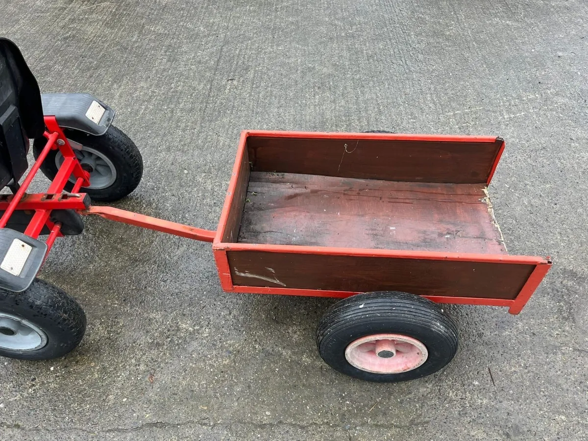 Berg Go-kart and trailer - Image 3