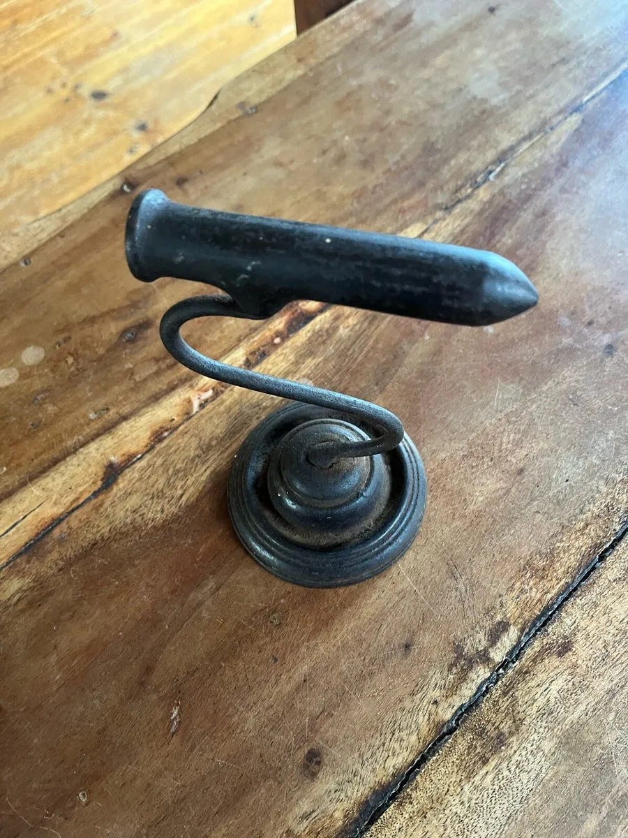 Antique Goffering Iron Stand - Image 1