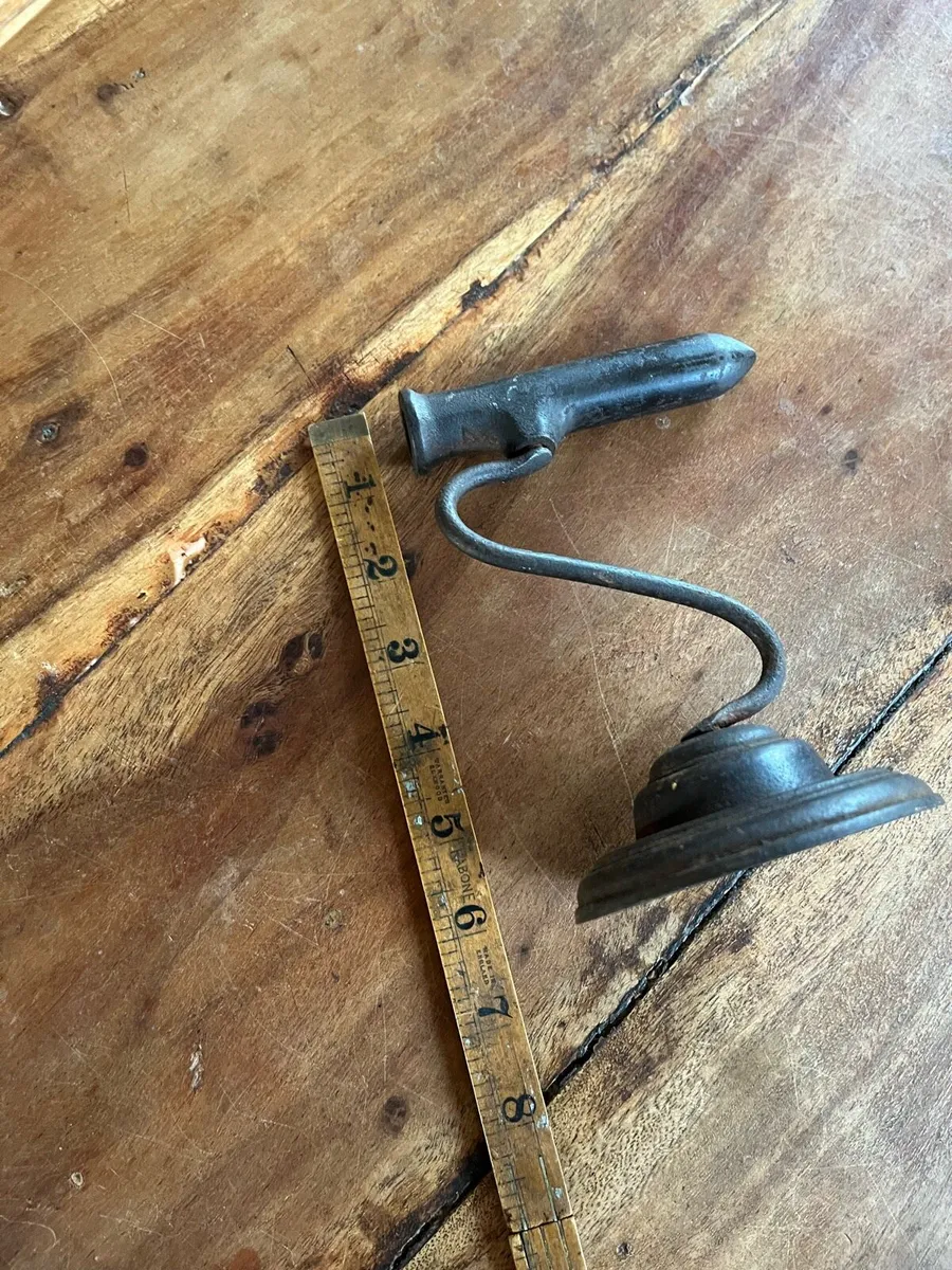 Antique Goffering Iron Stand - Image 4
