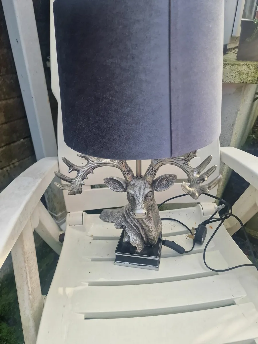 Reindeer  lamp . - Image 1